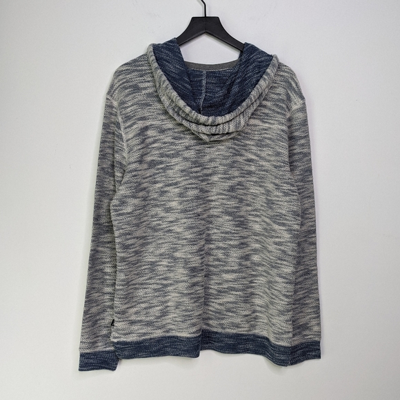 Union SEA//WA Heathered Blue & Grey Hood Pullover - Picture 7 of 14